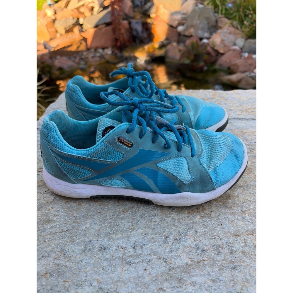 Reebok CrossFit U-Form Womens Blue Training Shoes Sneakers J99806 Size 7